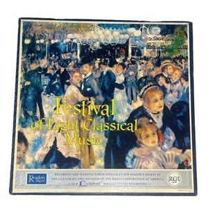 Festival of Light Classical Music Box Set Vinyl Records Vintage 1960